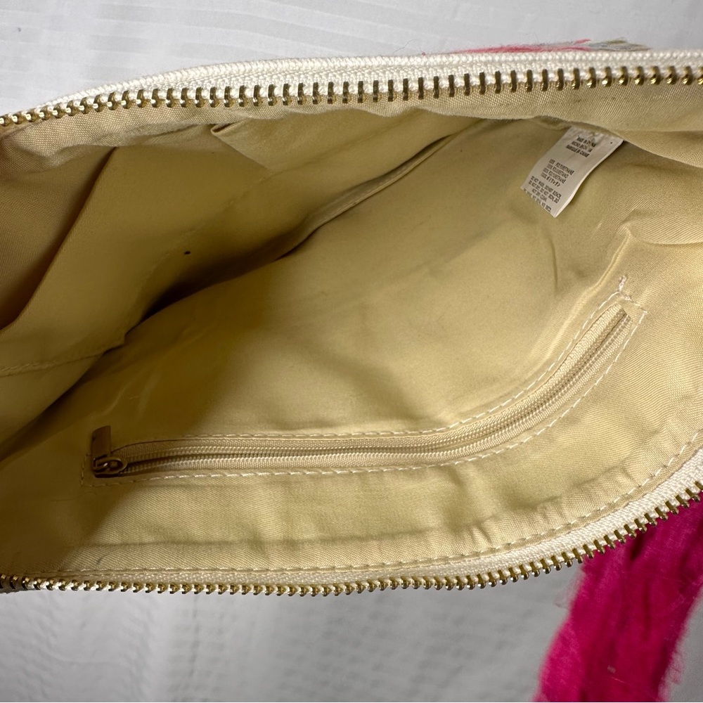 3am Forever Fabric Embroidered Large Clutch Handbag View 5
